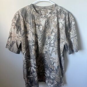 HOLLISTER 100% cotton heavyweight body tee Camouflage T-Shirt